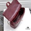 6930509bf09edb6de4c4ebb9 Large Size 👑 Chanel 24B New Collection Top-Grain Waxed Leather Bag with Braided Metal Chain Handle
