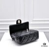 6930509ef09edb6de4c4ebbd Small Size 👑 Chanel 24B New Series WOC, Top-Grain Oil-Waxed Leather