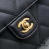 Medium 👑 CHANEL 24K Fall/Winter New Arrival Caviar Leather Handbag with Unique Texture – Detachable Strap for Crossbody or Handheld Wear