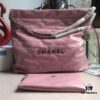 69305101f09edb6de4c4ec53 Exclusive Launch High Quality Comparable to Original Single 2022 Spring New Arrival In Stock The Hottest and Most Worthwhile Collection of the Season Named 22 Bag: Calfskin Series Soft Smooth and Comfortable to Touch Shiny Calfskin Casual Drawstring Close-Fitting Bag with Extra Large Capacity Fashionable and Versatile