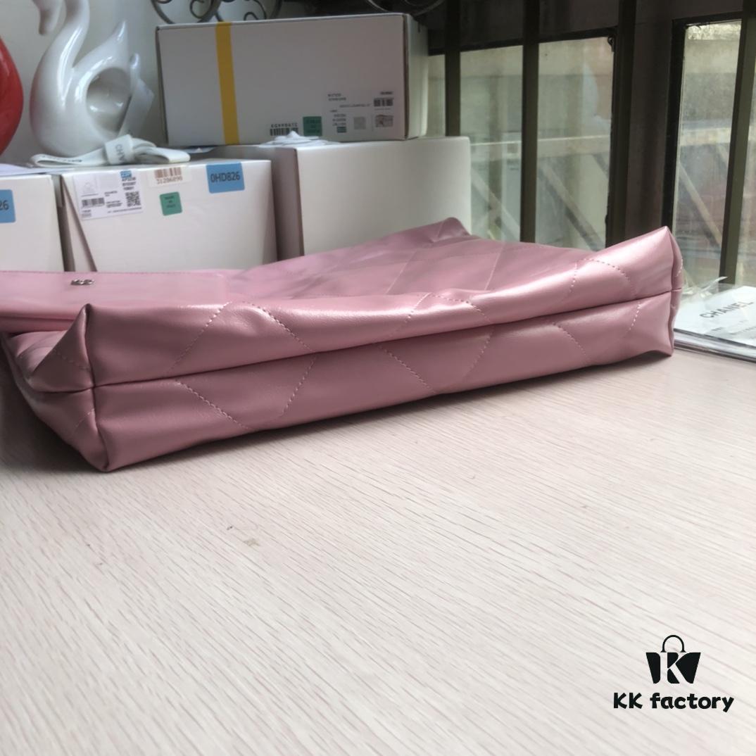 69305104f09edb6de4c4ec58 Exclusive Launch High Quality Comparable to Original Single 2022 Spring New Arrival In Stock The Hottest and Most Worthwhile Collection of the Season Named 22 Bag: Calfskin Series Soft Smooth and Comfortable to Touch Shiny Calfskin Casual Drawstring Close-Fitting Bag with Extra Large Capacity Fashionable and Versatile