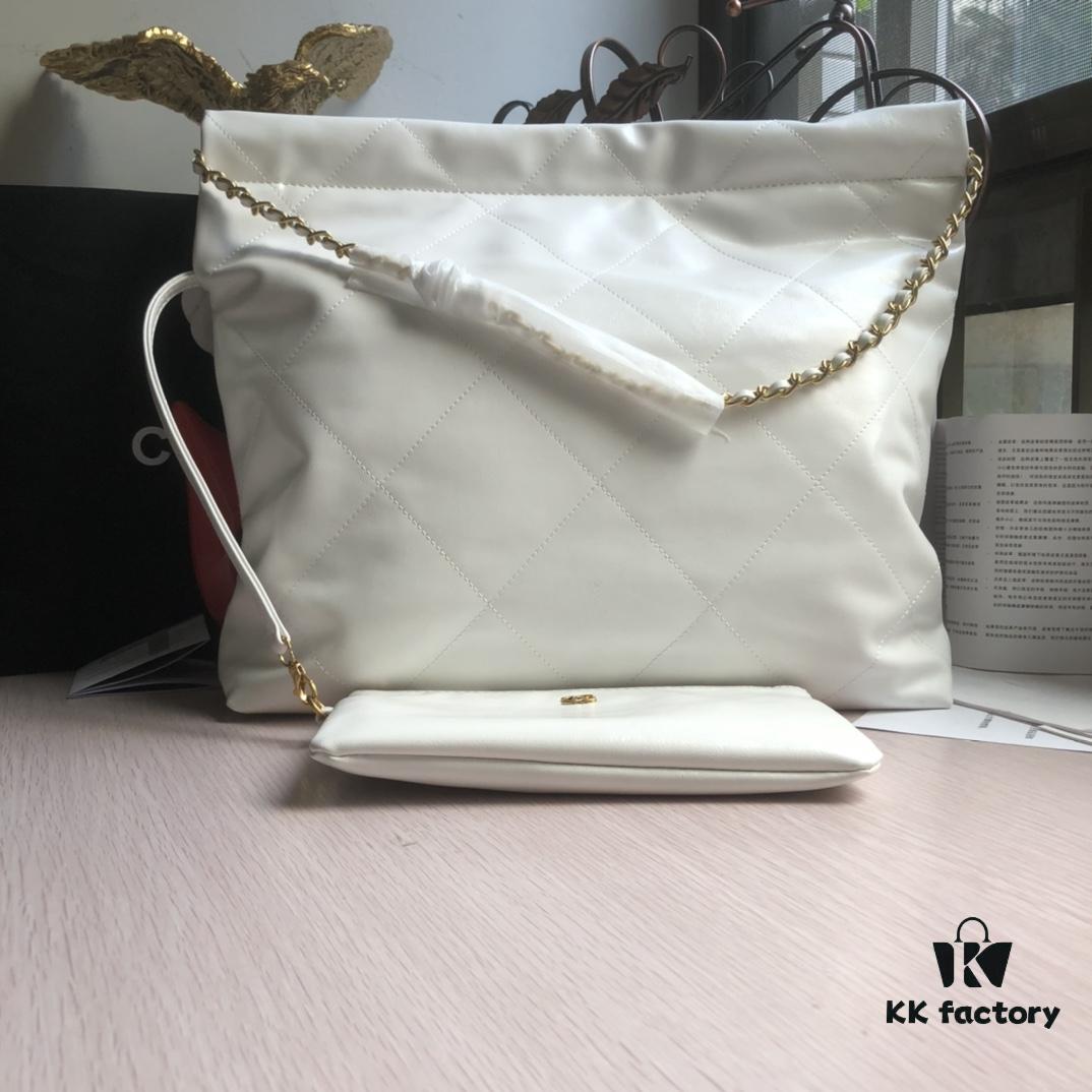 69305111f09edb6de4c4ec71 Exclusive Launch, High Quality 22 Bag: Premium Calfskin Leather Drawstring Tote, Spring 2022 New Arrival – Comparable to Original Order