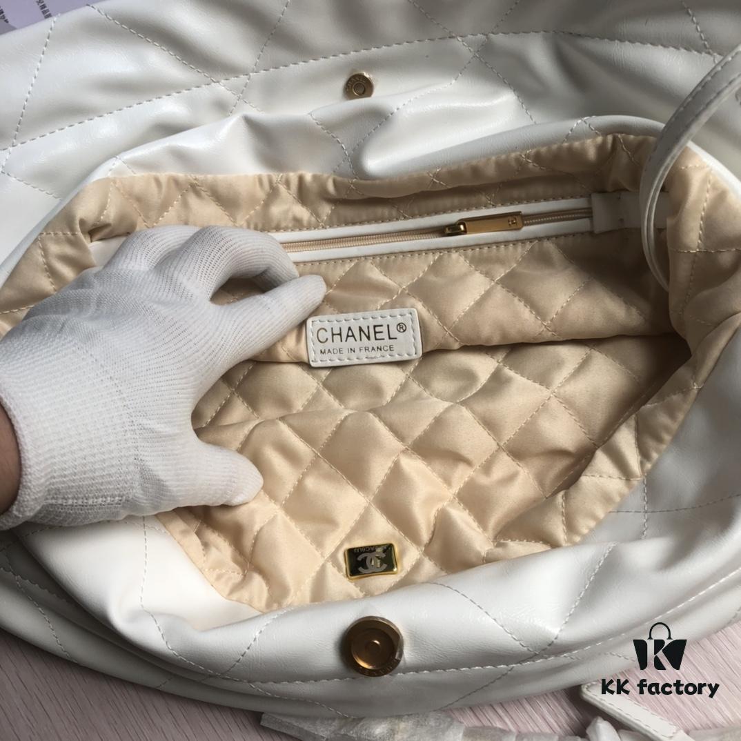 69305115f09edb6de4c4ec78 Exclusive Launch, High Quality 22 Bag: Premium Calfskin Leather Drawstring Tote, Spring 2022 New Arrival – Comparable to Original Order