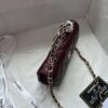69305128f09edb6de4c4ec97 Chanel 24B New Collection WOC. Top-grain waxed leather with a braided 'twisted rope' metal chain handle, composed of three separate chains forming an integrated fixed handle. Compact size: 17x10cm, Model: 1211