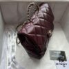 69305135f09edb6de4c4eca2 Chanel 24B New Collection Top-Grain Oil-Waxed Leather Bag with Braided Metal Chain Handle