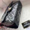 69305144f09edb6de4c4ecac Chanel 24B New Collection Top-Grain Oil-Waxed Leather Bag with Braided Metal Chain Handle
