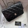 69305144f09edb6de4c4ecad Chanel 24B New Collection Top-Grain Oil-Waxed Leather Bag with Braided Metal Chain Handle