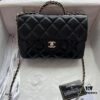 6930514df09edb6de4c4ecb5 Chanel 24B New Collection Top-Grain Oil-Waxed Leather Bag with Braided Metal Chain Handle