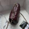 6930514df09edb6de4c4ecb6 Chanel 24B New Collection WOC, Top-Grade Wax-Cured Leather with Braided Metal Chain Handle