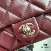 69305150f09edb6de4c4ecb9 Chanel 24B New Collection WOC, Top-Grade Wax-Cured Leather with Braided Metal Chain Handle