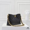 69305184f09edb6de4c4ecea Chanel 24B Coarse Chain Hobo Crossbody Bag, Top Grain Leather CF Shoulder Bag