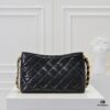 69305184f09edb6de4c4eceb Chanel 24B Coarse Chain Hobo Crossbody Bag, Top Grain Leather CF Shoulder Bag