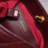 69305185f09edb6de4c4eced Chanel 24B Coarse Chain Hobo Crossbody Bag, Top-Grain Leather CF Shoulder Bag