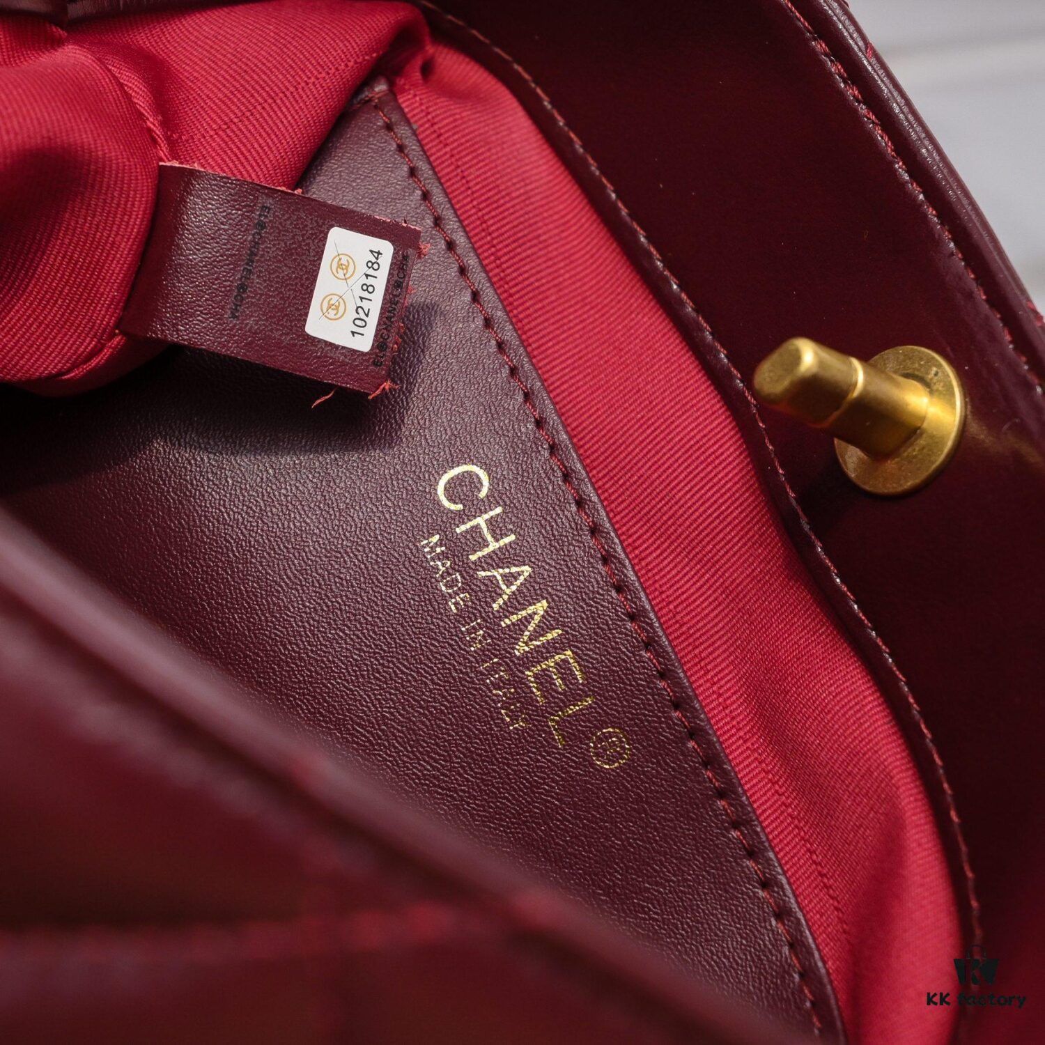 69305185f09edb6de4c4eced Chanel 24B Coarse Chain Hobo Crossbody Bag, Top-Grain Leather CF Shoulder Bag