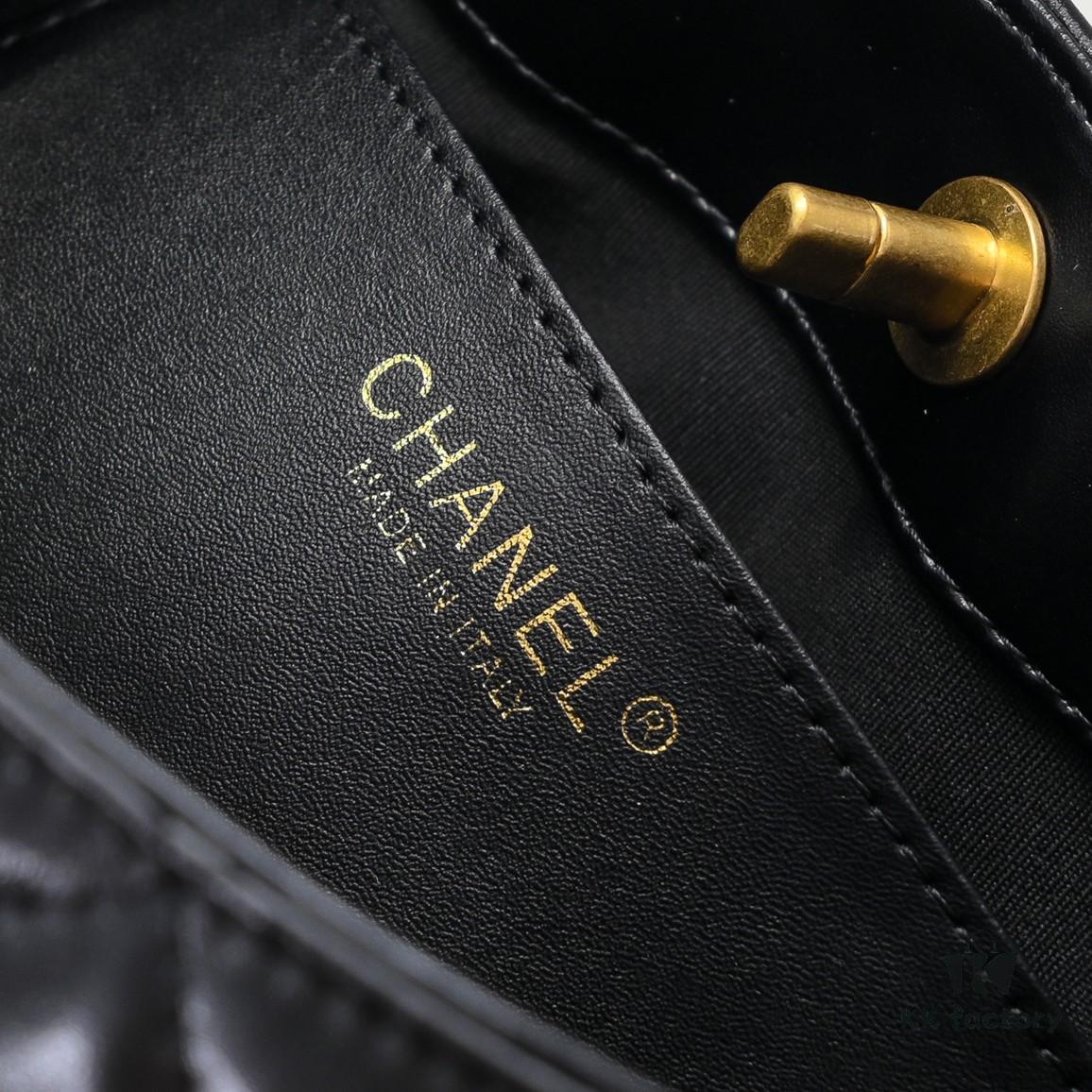 6930518af09edb6de4c4ecf4 Chanel 24B Coarse Chain Hobo Crossbody Bag, Top Grain Leather CF Shoulder Bag