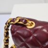 6930518df09edb6de4c4ecf8 Chanel 24B Coarse Chain Underarm Bag, Top Grain Leather CF Shoulder Bag