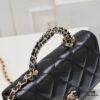 693051b5f09edb6de4c4ed24 Large Size 👑 Chanel 24B New Series WOC, Top-Grain Oil-Waxed Leather with Braided Chain Handle