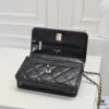 693051b5f09edb6de4c4ed26 Large Size 👑 Chanel 24B New Series WOC, Top-Grain Oil-Waxed Leather with Braided Chain Handle