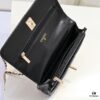 693051b7f09edb6de4c4ed28 Large Size 👑 Chanel 24B New Series WOC, Top-Grain Oil-Waxed Leather with Braided Chain Handle