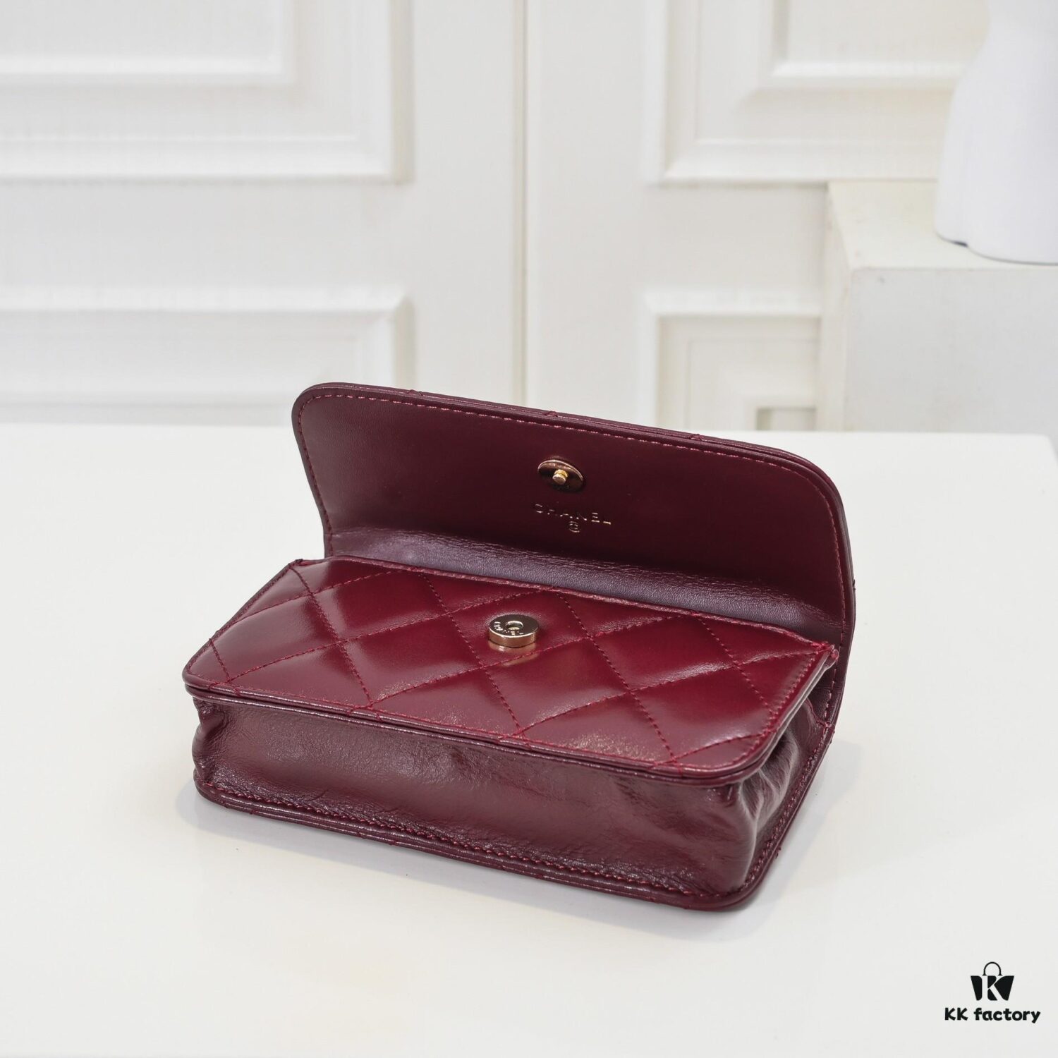 693051bdf09edb6de4c4ed2f Mini Chanel 24B New Collection WOC, Top-Grain Oil-Waxed Leather with Braided Chain Handle