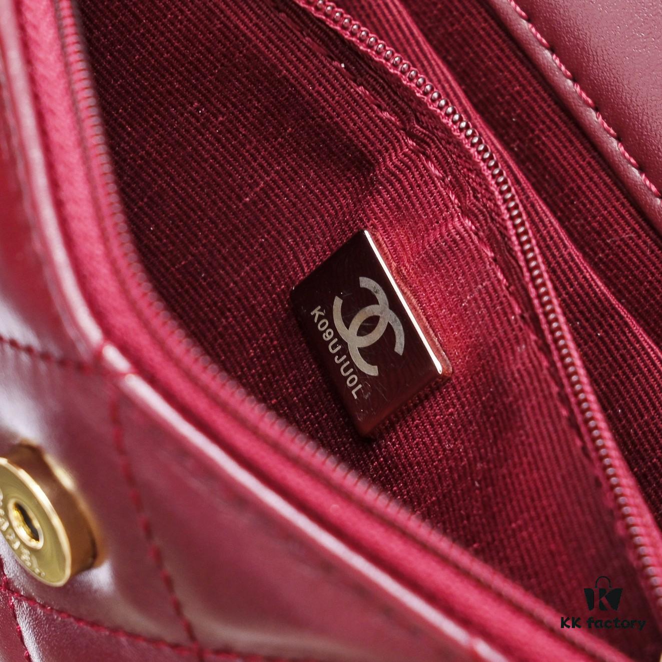 693051bef09edb6de4c4ed31 Mini Chanel 24B New Collection WOC, Top-Grain Oil-Waxed Leather with Braided Chain Handle