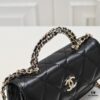 693051c3f09edb6de4c4ed38 Mini Chanel 24B New Collection WOC, Top-Grain Oil-Waxed Leather with Braided Chain Handle