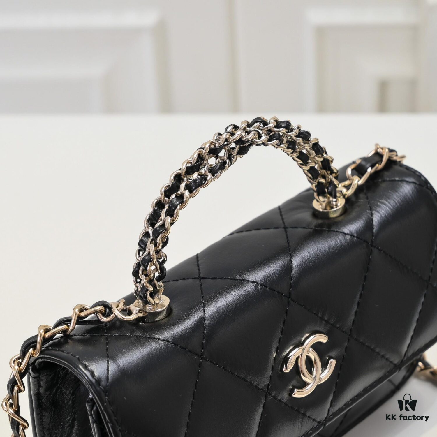 693051c3f09edb6de4c4ed38 Mini Chanel 24B New Collection WOC, Top-Grain Oil-Waxed Leather with Braided Chain Handle