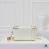 693051c5f09edb6de4c4ed3d Large Size 👑 Chanel 24A New Double C Enamel Buckle Makeup Pouch, Compact and Exquisitely Crafted