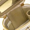 693051d6f09edb6de4c4ed52 Small Chanel 24A New Double C Enamel Buckle Makeup Pouch, Exquisitely Crafted in Imported Lambskin