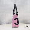 6930520bf09edb6de4c4ed96 CHANEL 24A Vintage Spring Collection Mid-Century Kangpeng Tote Bag 'Market Basket' Rose 💕