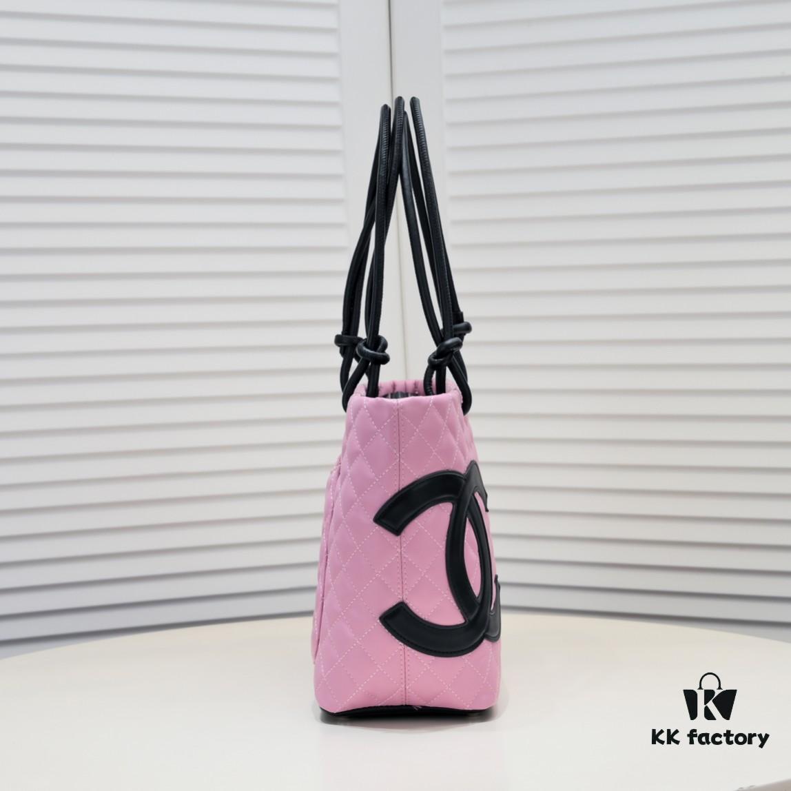 6930520bf09edb6de4c4ed96 CHANEL 24A Vintage Spring Collection Mid-Century Kangpeng Tote Bag 'Market Basket' Rose 💕