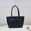CHANEL 24A Vintage Spring Collection Mid-Age Classic Cambon Tote Bag 🌹💕... 2004 Brand New Ultimate Edition! A Timeless Revival – The Iconic 'Vegetable Basket' Tote Once Ranked Among the World's Top 50 Most Desirable Handbags, Made Famous by Miss Hilton. Discontinued at Boutiques – Unavailable Even with Money [Smile]. Exclusively Sourced from a Rare Vintage Store. ZP-Developed Leather: European Original Haas Calfskin, Imported from Italy, with 24K Thick Gold-Plated Steel Lock. Limited Supply, Frequently Out of Stock. The Bag’s Texture and Feel Are Perfectly Matched to the Authentic Version ✔️