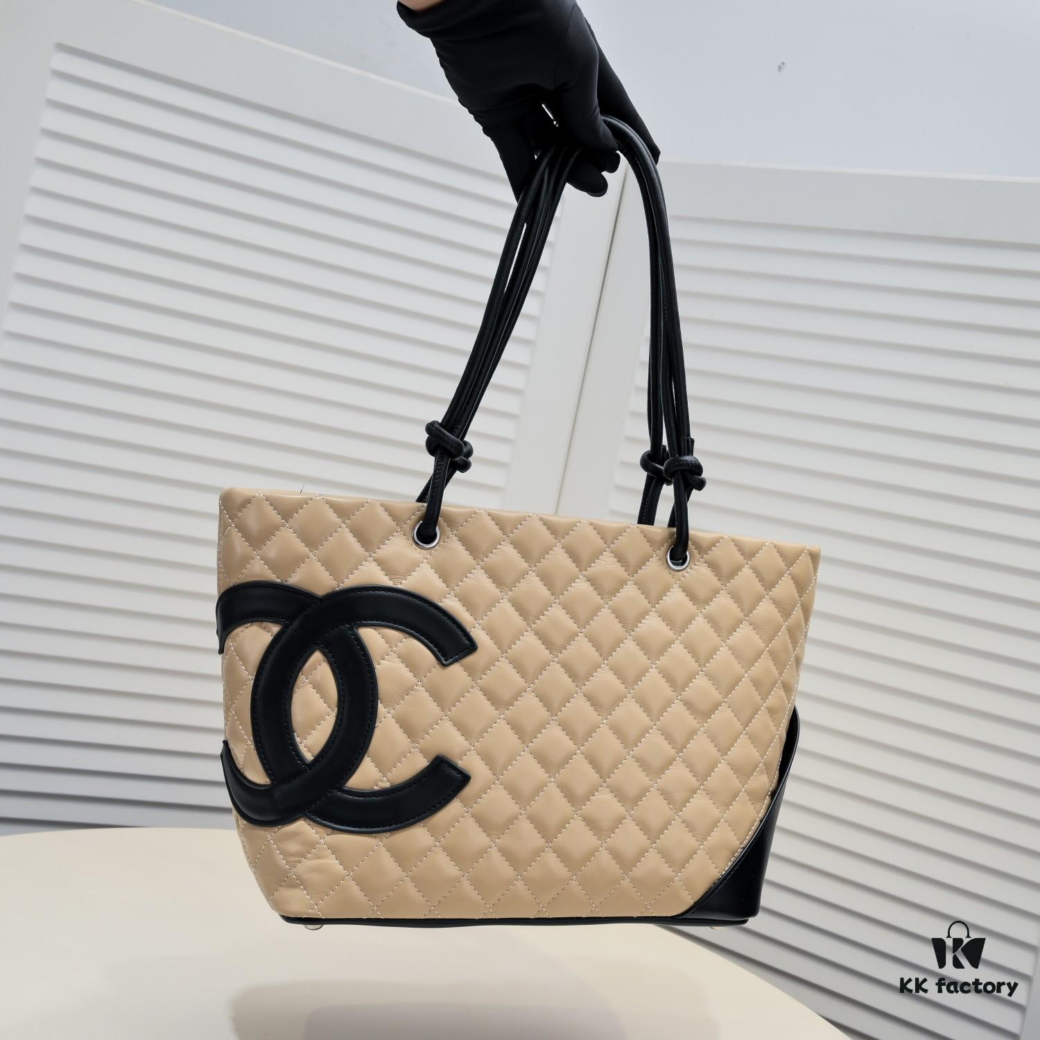 69305219f09edb6de4c4edac CHANEL 24A Vintage Spring Collection Mid-Century Kangpeng Tote Bag 'Vegetable Basket'