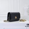 69305233f09edb6de4c4edcf CHANEL Wallet on Chain Mini Bag A, Size: 19.2x12.3x3.5