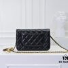 69305234f09edb6de4c4edd1 CHANEL Wallet on Chain Mini Bag A, Size: 19.2x12.3x3.5