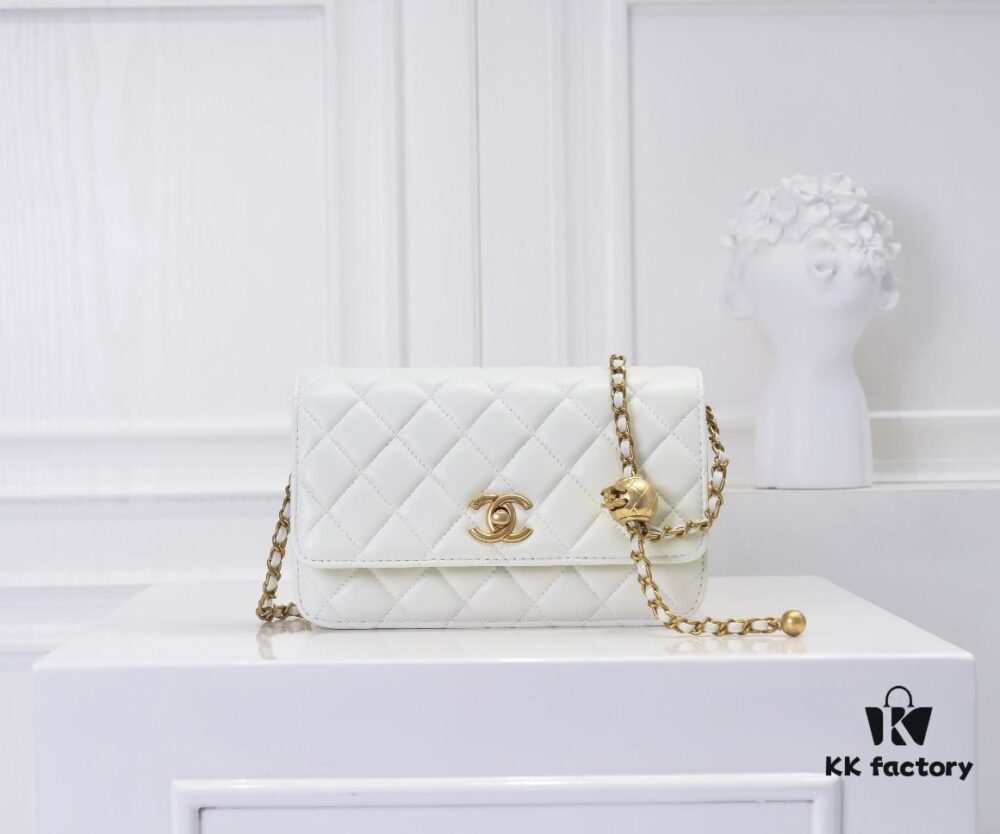 69305239f09edb6de4c4edd8 CHANEL Wallet on Chain Mini Bag A, Size: 19.2x12.3x3.5