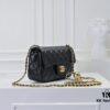 69305240f09edb6de4c4ede3 Large Khaki Chanel CF Mini Metal Flap Bag 9021 - Trending Global Hit with Decorative Gold Ball on Chain