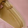 6930524df09edb6de4c4edfb Large Pink Chanel CF Mini Metal Flap Bag Hot Selling Global Item with Small Golden Ball Accent