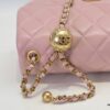 6930524ef09edb6de4c4edfc Large Pink Chanel CF Mini Metal Flap Bag Hot Selling Global Item with Small Golden Ball Accent