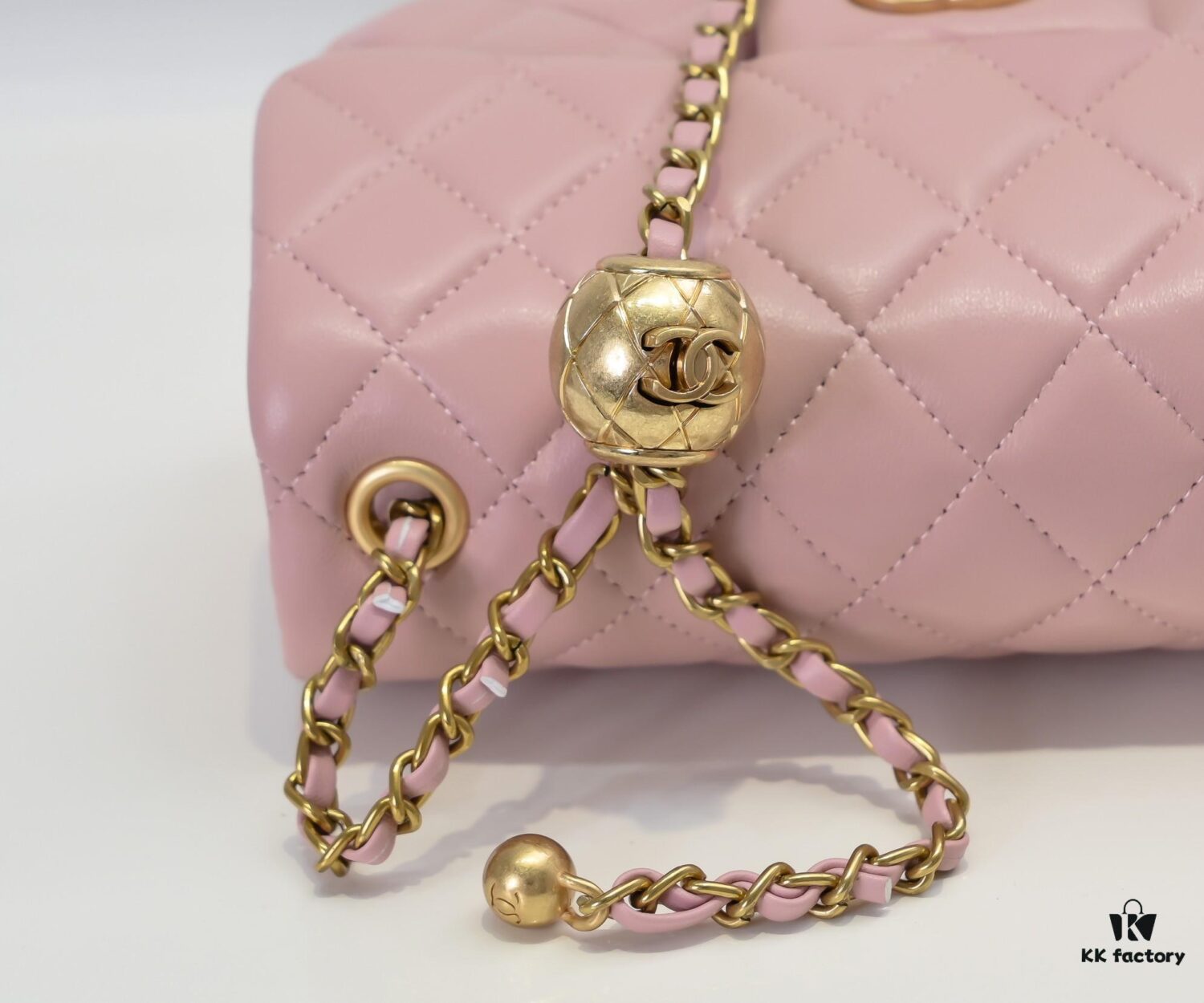 6930524ef09edb6de4c4edfc Large Pink Chanel CF Mini Metal Flap Bag Hot Selling Global Item with Small Golden Ball Accent