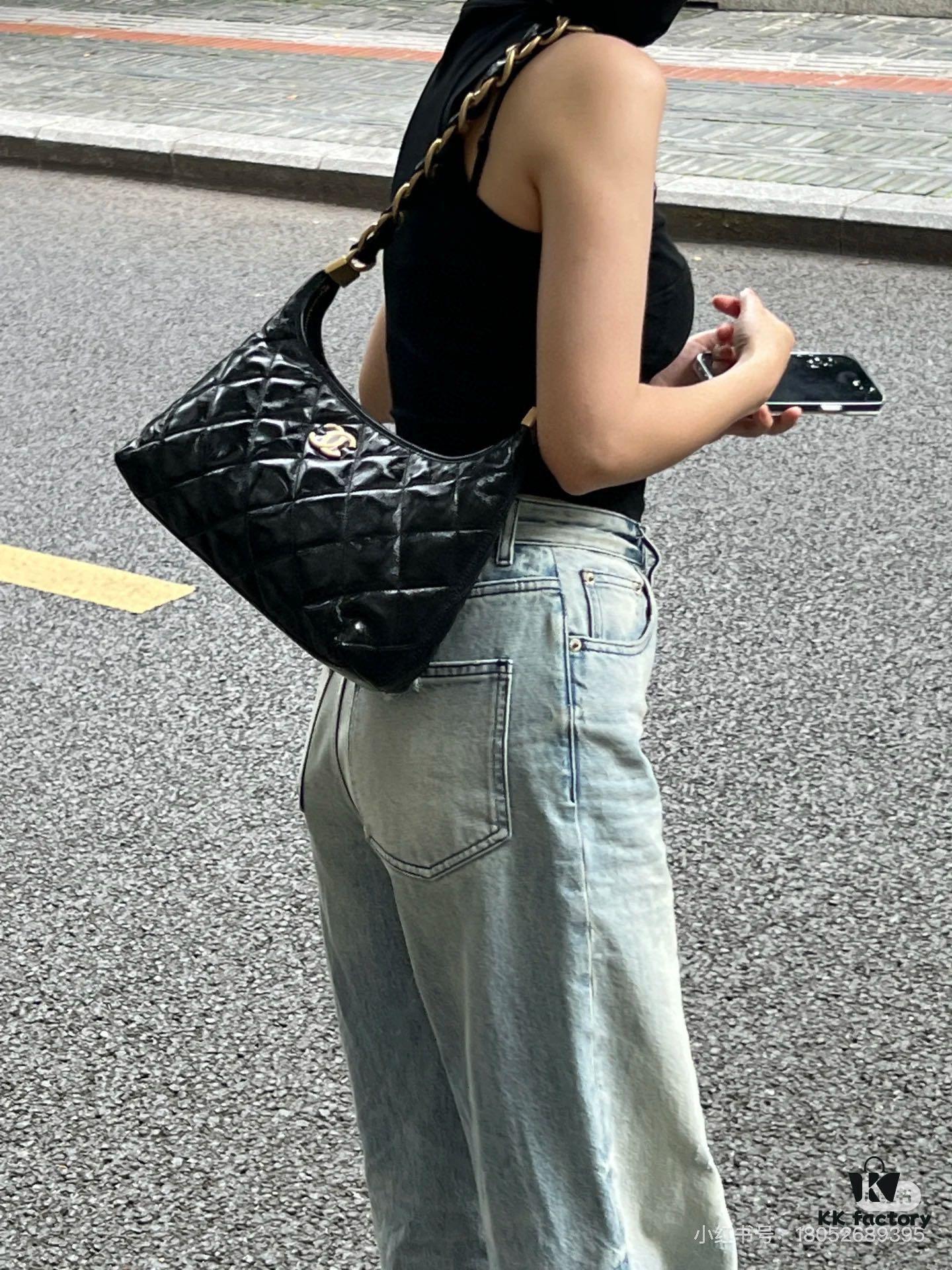 69305264f09edb6de4c4ee1d New Large Size Unfiltered Batch | Today's Must-Have: Chanel 24A Hobo ~ 🖤
