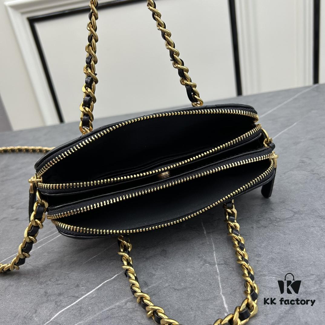 6930529df09edb6de4c4ee5f Chanel 270 Batch Vintage-Style 23K Gold Coin Chain Bag
