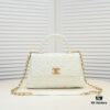693052a3f09edb6de4c4ee6b Chanel Unique Design Flap Bag with Chain Strap, Dual Carry (Shoulder & Handheld), Camellia Pattern, Premium Imported Lambskin, Upgraded Full Gold-Plated Hardware