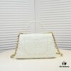 693052a4f09edb6de4c4ee6f Chanel Unique Design Flap Bag with Chain Strap, Dual Carry (Shoulder & Handheld), Camellia Pattern, Premium Imported Lambskin, Upgraded Full Gold-Plated Hardware