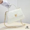 693052a8f09edb6de4c4ee70 Chanel Unique Design Flap Bag with Chain Strap, Dual Carry (Shoulder & Handheld), Camellia Pattern, Premium Imported Lambskin, Upgraded Full Gold-Plated Hardware