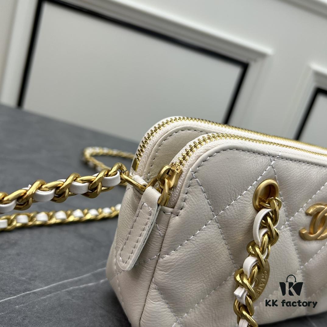 693052b6f09edb6de4c4ee7f Chanel 270 Batch 23K Gold Coin Chain Bag