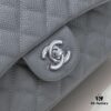 693052bdf09edb6de4c4ee8a Gray Chanel Triangle Bike Bag - High-Quality Cowhide, One-to-One Replication, Premium Craftsmanship