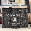 693052c1f09edb6de4c4ee8d Chanel Greek Series Latest Color Handle Canvas Beach Bag, Tote Shopping Bag