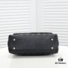 693052c2f09edb6de4c4ee92 Black and Red Chanel-Style Shoulder Handbag with Unique Clasp Design, Dual Carry Options (Handheld or Crossbody), Premium Imported Full-Grain Calfskin with Lychee Texture, Upgraded Gold-Tone Hardware