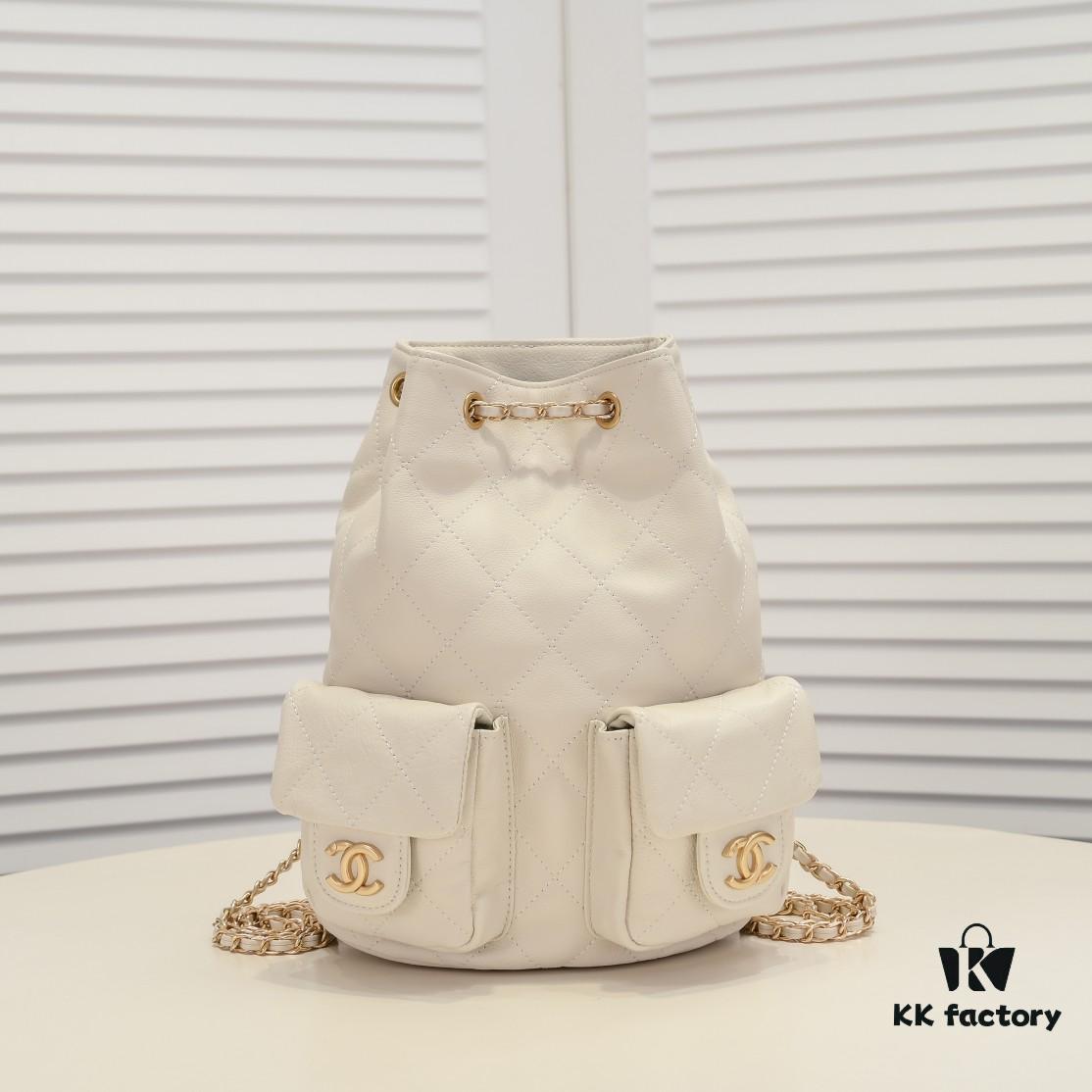 693052cff09edb6de4c4eea1 Chanel 25C New Arrival Top-Grade Calfskin Frog Double Shoulder Bag